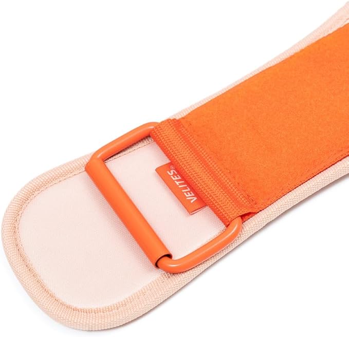 Velites - Weightlifting Lumbar Support Belt - Official of the Royal Spanish Weightlifting Federation - Extra-adherent Velcro - For Deadlifts, Squats, Snatches and Cleans