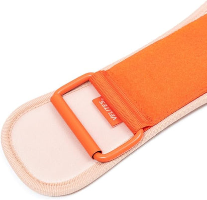 Velites - Weightlifting Lumbar Support Belt - Official of the Royal Spanish Weightlifting Federation - Extra-adherent Velcro - For Deadlifts, Squats, Snatches and Cleans