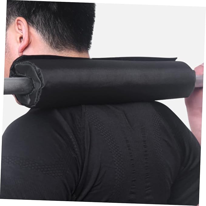 Happyyami 1pc Barbell Pad for Shoulder Protection Non-Slip Squat Cushion for Weight Lifting Deep Squats and Hip Thrusts Tear-Resistant and Stability Easy Installation