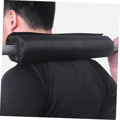 Happyyami 1pc Barbell Pad for Shoulder Protection Non-Slip Squat Cushion for Weight Lifting Deep Squats and Hip Thrusts Tear-Resistant and Stability Easy Installation