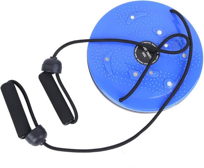 Twisting Waist Disc, Waist Sculptor Twister Board Core Twister Board Body Shaping Aerobic Exercise Fitness Machine Rotating Female Trainer Twist with Pull Rope for Home Office Slimming Foot Massage