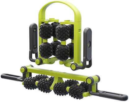 COZLOW 3 in 1 Lymphatic Drainage Massage Tool - Back Massager - Cellulite Roller - Arm + Leg Muscle Trigger Point Myofascial Release