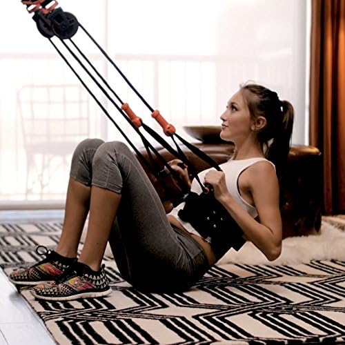 Home Gym Equipment - Complete Full Body Workout using Body Weight for Resistance - Strength Training and Cardio for Efficient at Home Fitness