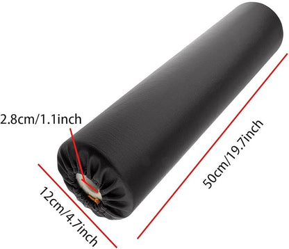 SM SunniMix Foam Foot Pad Roller Sponge Cover Replacement Ankle Pad Roller Sponge Sleeve for Exercise Machines Leg Exercise Equipment