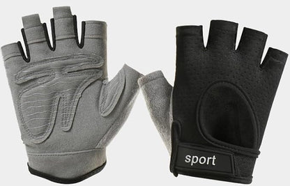 INOGIH Lightweight and Breathable Fingerless-Gym-Gloves for Women - Exercise-Crossfit-Training Gloves for Workout