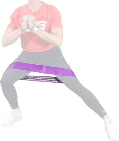 Serious Steel Fitness Hip and Glute Activation Band | Squat & Deadlift Warm-up Band for HIPS and Glutes