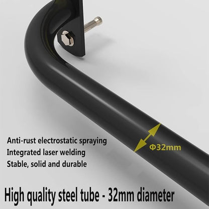Chin Up Bar Wall Mounted Pull up bar - 32MM Steel Pipe, Home Office Gym Fitness bar, Male Female arm core Strength Training Equipment (Size : 120CM)