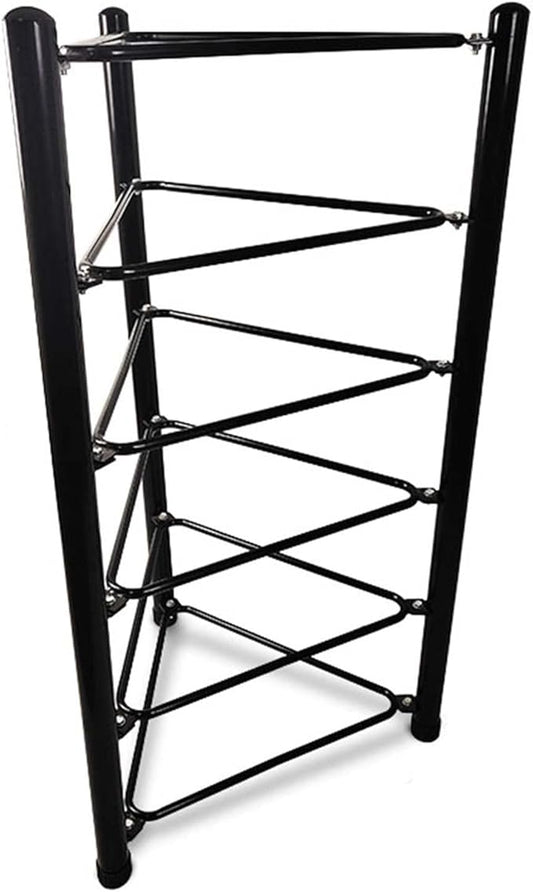 Ball Storage Organizer Rack Yoga Mat Holder Heavy Duty Half Yoga Ball Stand Racks, Metal Exercise Half Balls/Half Ball Balance Trainer Stands, Ideal for Gyms, Small Studio, Fitness Class