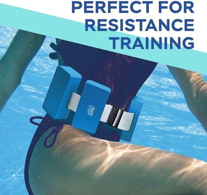 Sunlite Sports AquaFitness Deluxe Flotation Swimming Belt - Water Aerobics Equipment for Pool, Low-Impact Workout