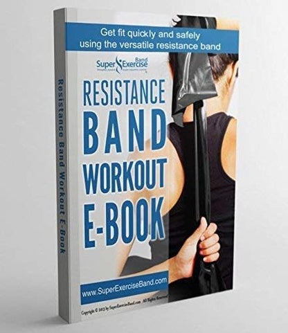 Resistance Band for Working Out | Super Exercise Bands 8,16,24 Yard Bulk Rolls |10 Strengths in Light Medium and Heavy Resistance Bands | Latex Free Workout Bands Including App and e-Book