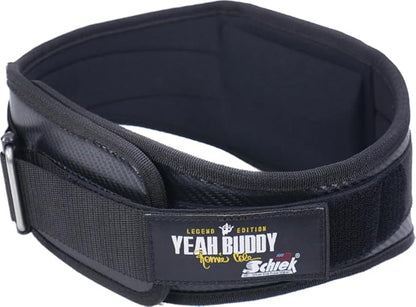 Schiek Sports Ronnie Coleman 4006 Weightlifting Belt - Lumbar Support Weight Lifting Belt - Carbon Fiber and Nylon