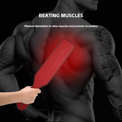 Fitness Muscle Relaxation Pat Tool, Relieve Hip Leg Back Soreness, Fatigue Relief After Strength Training, Unisex (Black)