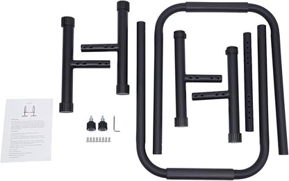 440lbs Adjustable Dip Bar, Heavy Duty Calisthenics Dip Station with Adjustable Parallel Dip Bars, Home Dip Stand Body Press Bar Parallel Bars Dip Equipment for Calisthenics, Strength Training
