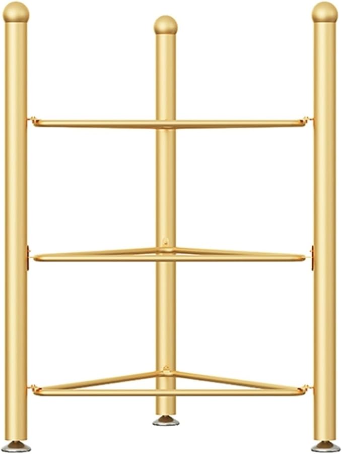 Organizer Rack Home Gym Exercise Half Balance Ball Trainer Holder Storage Rack - Home Fitness Gym Workout Equipment 3/5/6/7 Tier Floor Stand Corner Storage Organizer for Basketball Bowling Medicine Yo