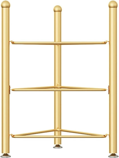 Organizer Rack Home Gym Exercise Half Balance Ball Trainer Holder Storage Rack - Home Fitness Gym Workout Equipment 3/5/6/7 Tier Floor Stand Corner Storage Organizer for Basketball Bowling Medicine Yo