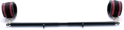 Spreader Bar Heavy Duty Expandable Exercise with 2 pcs Adjustable Strap, Yoga Training Fitness Gear, Workout Bar,Sports Gym Kit