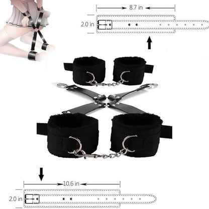 12 Piece Indoor Fitness Multifunctional Adjustable Set with Hip Trainer and Fitness Rope, Couple Gift - D10