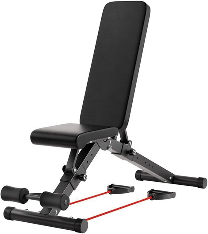 Adjustable Weight Bench Incline Decline Flat Workout Bench Multi-Angle Foldable Home Training Sit up Gym Bench