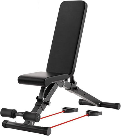 Adjustable Weight Bench Incline Decline Flat Workout Bench Multi-Angle Foldable Home Training Sit up Gym Bench