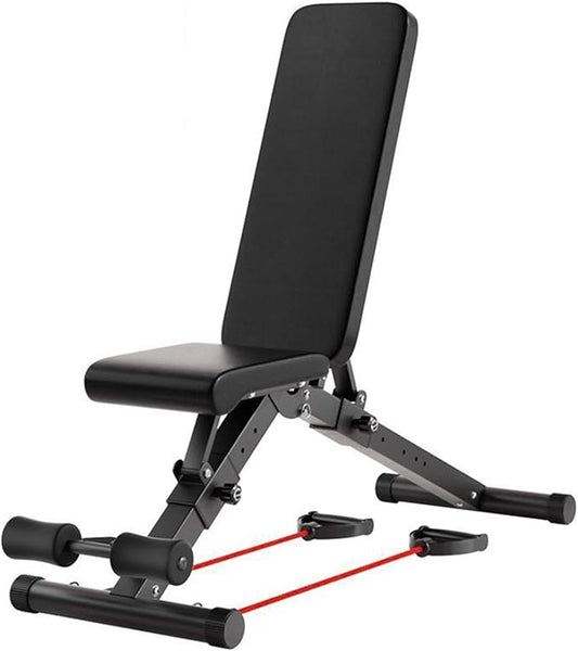 Adjustable Weight Bench Incline Decline Flat Workout Bench Multi-Angle Foldable Home Training Sit up Gym Bench