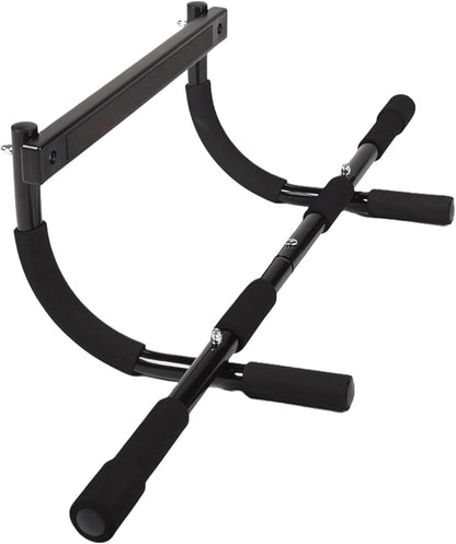 Stamina Products Multi-Function Pull-Up Bar for At-Home Upper-Body Workouts with 12 Grip Options for Targeting Chest, Shoulders, Back, Arms or Core