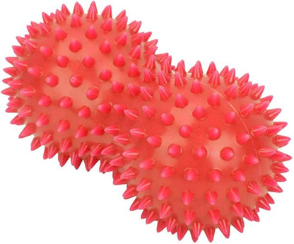 Massage Balls,Pvc Peanut Massage Balls Foot Back Shoulder,Foot Massager,Plantar Fasciitis & All Over Body Deep Tissue Muscle Therapy For Strength Exercise/Relax (2#)