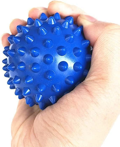3Pcs Spiky Massage Balls Muscle Roller Massage Ball for Deep Tissue Muscle Recovery Plantar Fasciitis Back Shoulder Pain Relief Foot Muscle