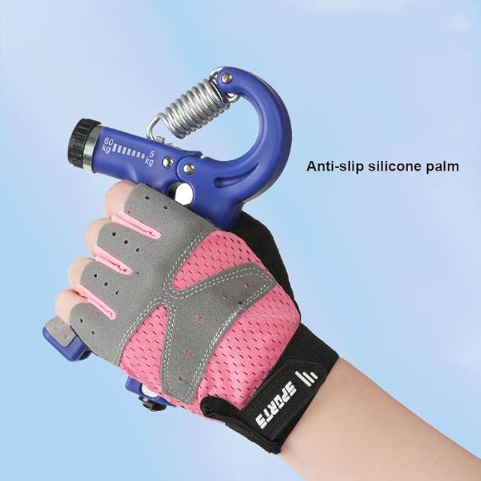 INOGIH Workout Exercise Gloves for Men and Women - Lightweight Gym Gloves for Weight Lifting, Cycling, Training