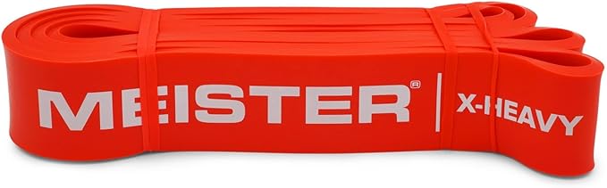Meister X Band Comfort-Width 41" x 2" Resistance Bands - X-Wide Premium Loop Bands