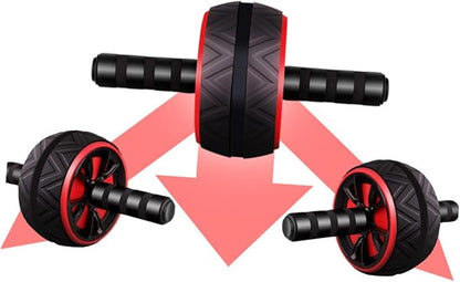 GALPADA Ab Roller Wheel for Core Strength Training Abdominal Workout Equipment for Home Gym Fat Burning Exercise Roller for Men and Women for Waist and Toning
