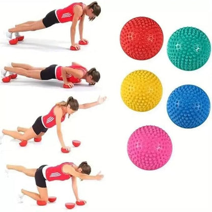 Half Balance Training Ball - Small PVC Semi-Round Stability Trainer with Textured Non-Slip Surface - Balance Board for Core Workouts