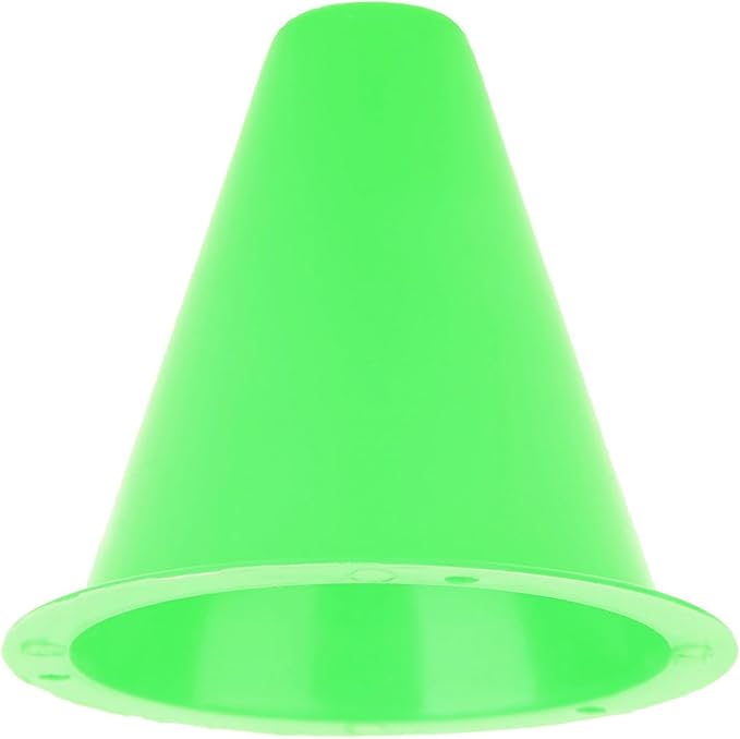 10-Pack Football Training Cones, Bracket Accessories, Obstacle Marking Set