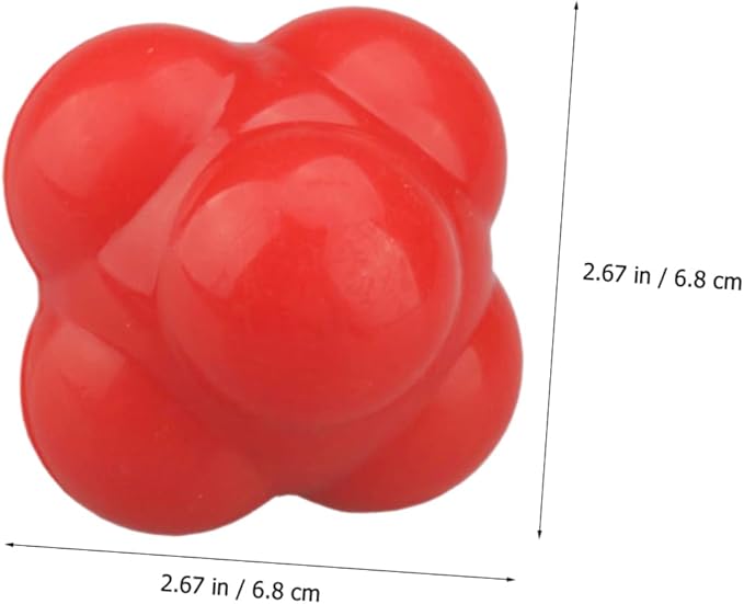 Totority Agility Training Hexagonal Reaction for Fitness and Coordination Silicone for Indoor Exercise Bright for Enhanced Visibility for Speed and Training