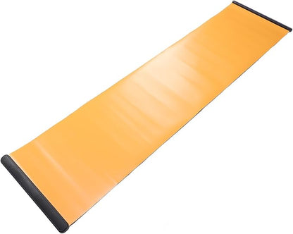 Workout Slide Board, Exercise Sliding Board Equipment with Shoe Booties for Full-Body Strength Training, Speed and Balance Exercises