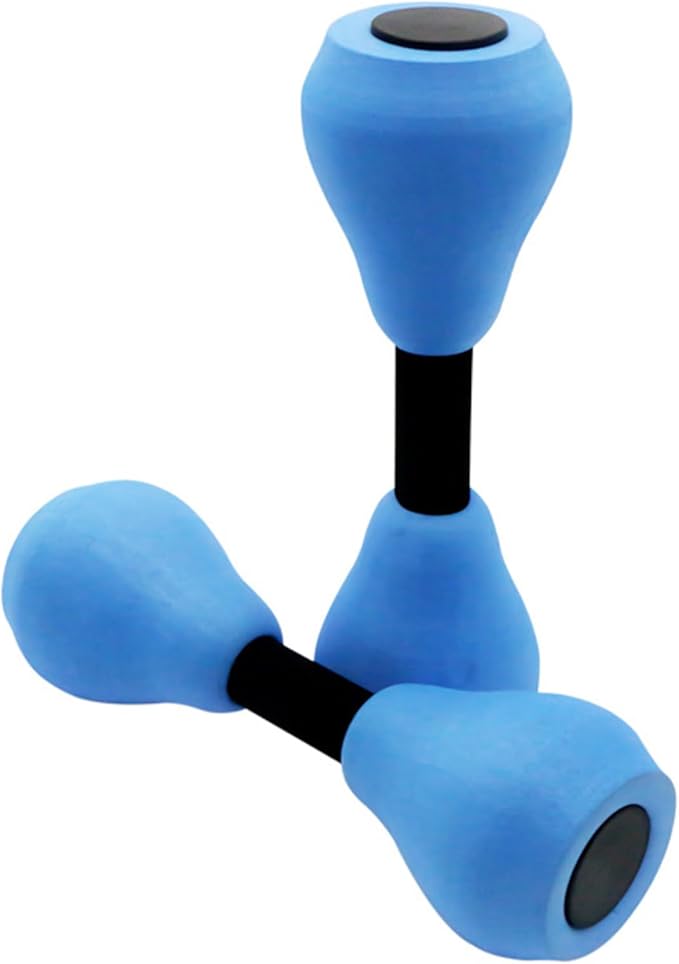 Aquatic Dumbbells 2pcs EVA Water Weights, Aerobic Exercise Fitness Equipment, Hand Weights Set for Aerobics and Weight Loss, Pool Resistance Gear for Water Exercise and Workout Training.