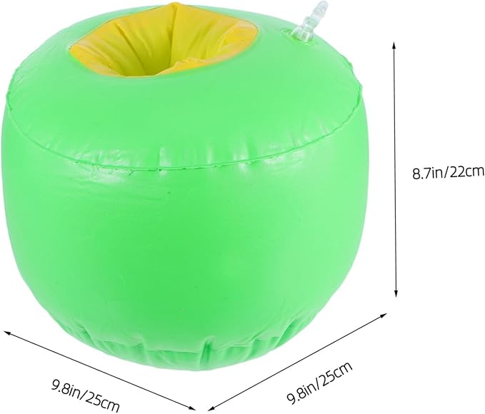 HANABASS Inflatable Boxing Gloves for Adults - Fun Fitness & Stress Relief Mitts for Punching Bag Workouts, Vibrant Green, Safe & Lightweight Training