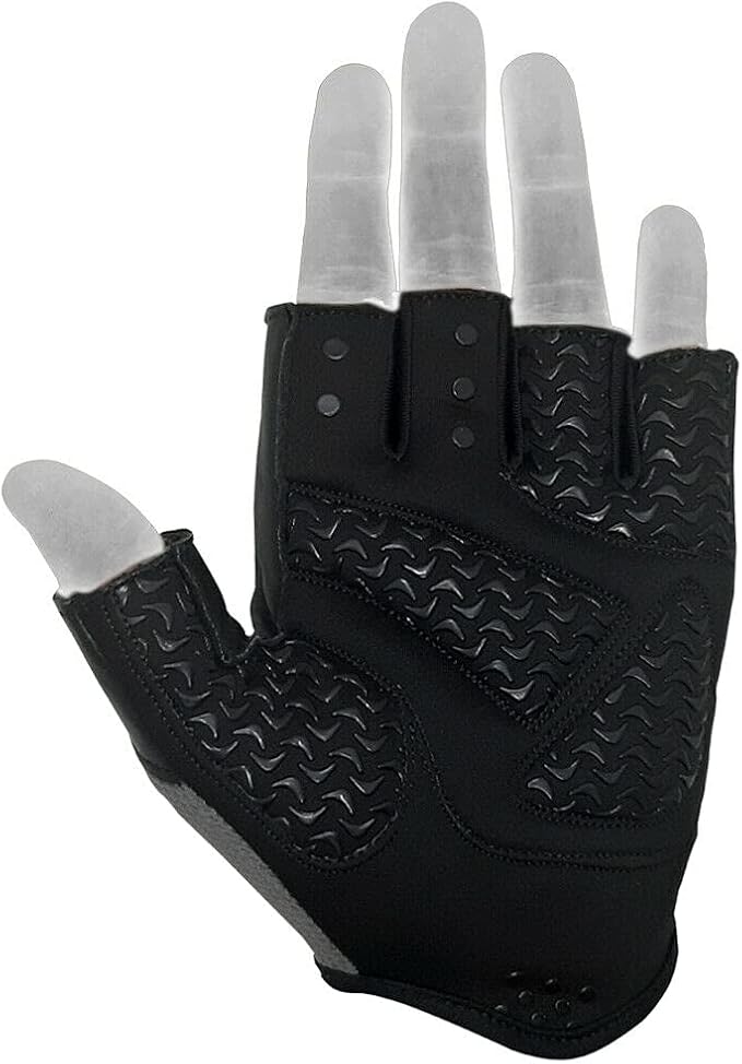 Weightlifting Gloves Leather Palm Grip Half Finger Body Building Gym Glove for Exercise Training Fitness Workout Men Women Lifts Made Spandex Materials, Including Genuine Amara Leather