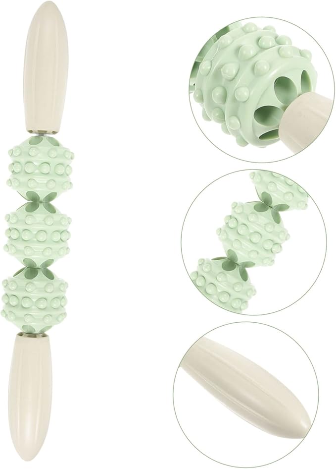 Massage Deep Tissue Massage Tools Manual Massager Roller Muscle Massage Roller Yoga Massage Sticks Roller Massage Tools Muscle Roller Stick Hand Tools Fitness Pp Multifunction