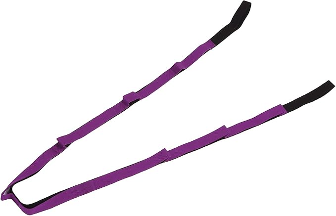 Stretch Strap Yoga Stretching Band MultiLoop Fitness Equipment for Yoga Pilates Muscle Stretching Physical Workouts Durable Tight Weaving Technology Unbreakable Design for Men