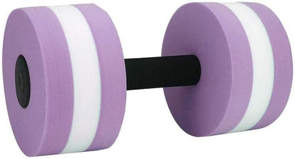 Water Dumbbells, Aquatic Exercise Dumbell, Set of 2 Aerobic Water Exercise Foam Dumbbells Pool Resistance for Men Women Weight Loss Water Sports Fitness Tool