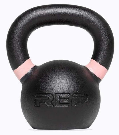 REP Fitness Kettlebell Set and Singles, 4kg to 24kg, 9lb to 53lb Weight Range, Cast Iron, Strength Exercise Training, Home Gym, Power Workout Equipment, Free Weights, Dumbbell Alternative