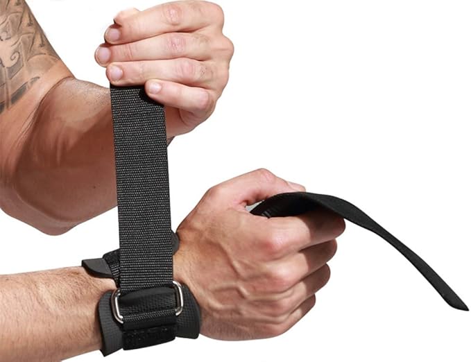 Weight Lifting Wrist Strap Gym Weightlifting Straps Anti-Slip Fitness Lifting Straps for Strength Training Bodybuilding Powerlifting