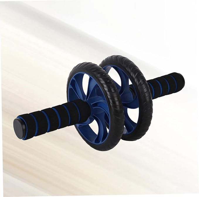 Ab Roller Wheel Home Workout Equipment Abdominal Exercise Device Lose Weight Dual Wheel Stability