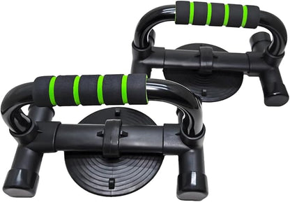 Push Up Stand with Suction Cup Base for Ultimate Anti-Slip Stability, Home Gym Equipment for Men & Women, Chest Workout with Comfort Foam Grips
