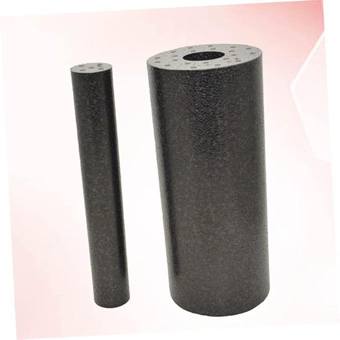 Totority 1set Yoga Column Massage Shafts Sports Roller Wheel for Muscle Training Pain Relief