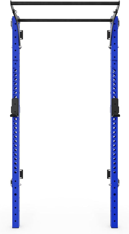 PRx Performance Profile® PRO Squat Rack 3x3 with Kipping or Multi-Grip Pull Up Bar, 89" or 95" Uprights As Seen On Shark Tank Wall Mounted Home Garage Gym Exercise System