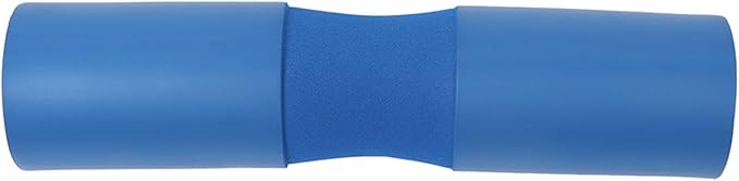 Alomejor Barbell Pad for Squats Thick Foam with Adjustable Straps Neck Shoulder Protection Hip Thrust Pad Blue