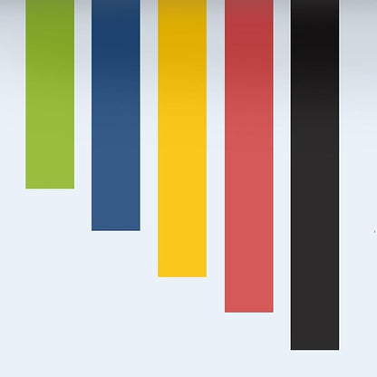Resistance Bands for Working Out,5-Levels Elastic Exercise Bands for Women and Men Pilates,Yoga,Body Stretching,Booty Legs,Stretch Bands for Fitness,Training,Workouts,Working,Physical Therapy
