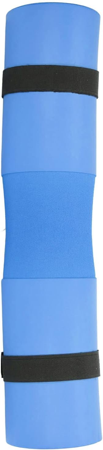 Squat Pad Barbell Pad | Weight Distribution & Shoulder Protection | Neck Support for Squats/Lunges/Hip Thrusts | NBR Rubber Foam, 17.1in Length