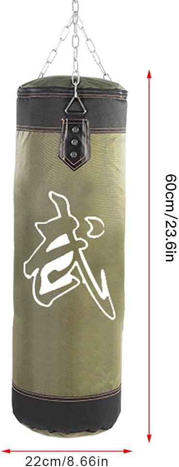Fitness Sandbags, Boxing Bag Hanging Punching Bag Sports Training Equipment for Kickboxing, Muay Thai, Home Gym Equipment